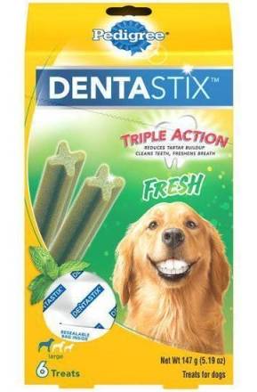 Dentastix Triple Action Large Fresh  6 ct