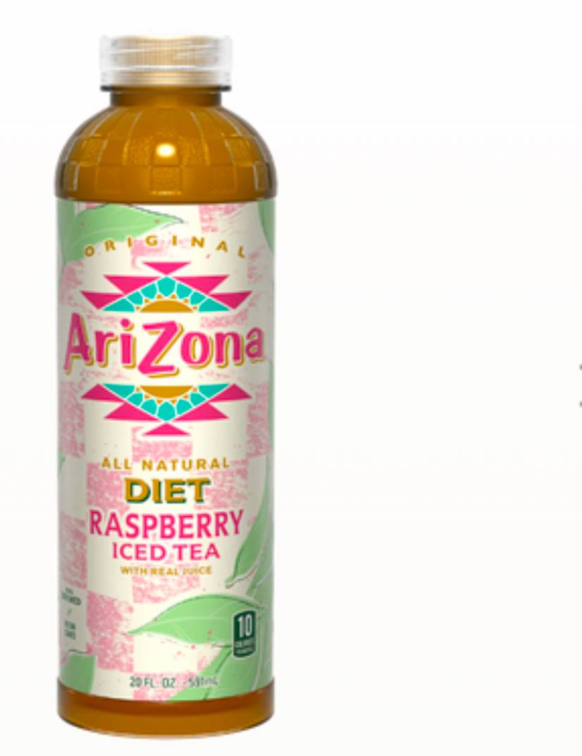Arizona Diet Raspberry Iced Tea 20 oz