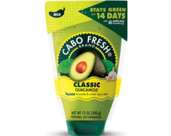 Cabo Fresh Guacamole Now Squeeze Classic Mild 12 oz