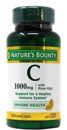 Nature’s Bounty Vitamin C with Rose Hips 500mg