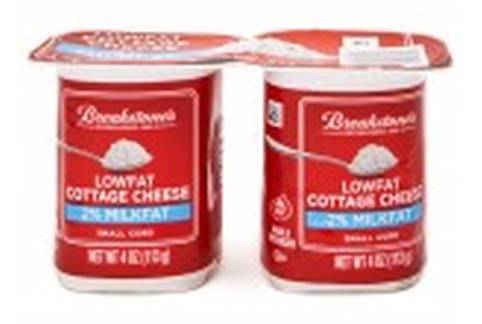 Breakstone's Small Curd Lowfat Cottage Cheese 4-4 oz