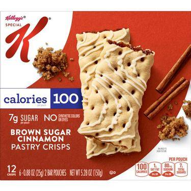 Special K Pastry Crisps Brown Sugar Cinnamon 5.28 oz