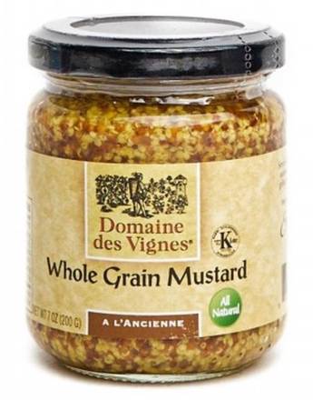 Domaine des Vignes Whole Grain Mustard 7 oz