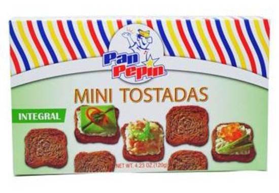 Pepín Pan Mini Tostadas Integral 4.23 oz