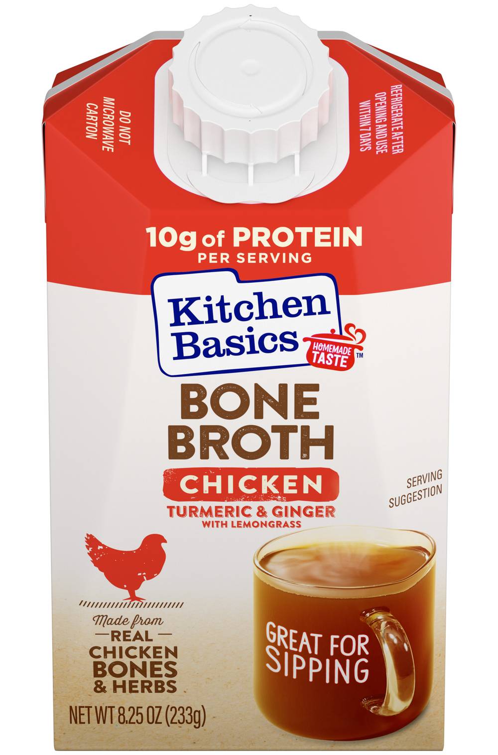 Kitchen Basics Bone Broth Chicken Turmeric & Ginger 8.25 oz