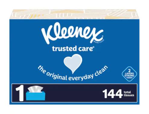 Kleenex Trusted Care Tissues 144 ct