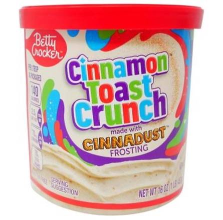 Betty Crocker Cinnamon Toast Crunch Frosting 16 oz