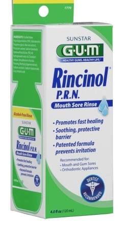 GUM Rincinol P.R.N. Mouth Sore Rinse