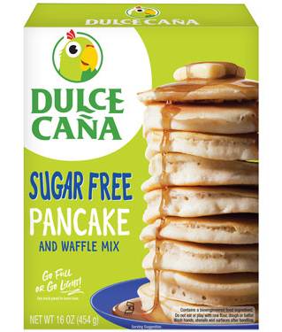 Dulce Cana Sugar Free Pancake and Waffle Mix 16 oz