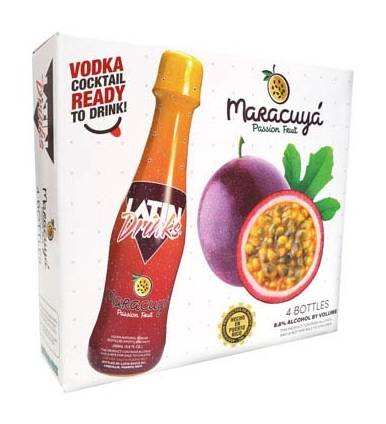 Latin Drinks Maracuyá 4-6.8 oz