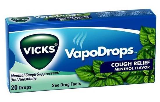 Vicks VapoDrops Menthol 