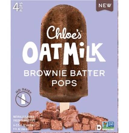 Chloe's Oatmilk Brownie Batter Pops 4 ct