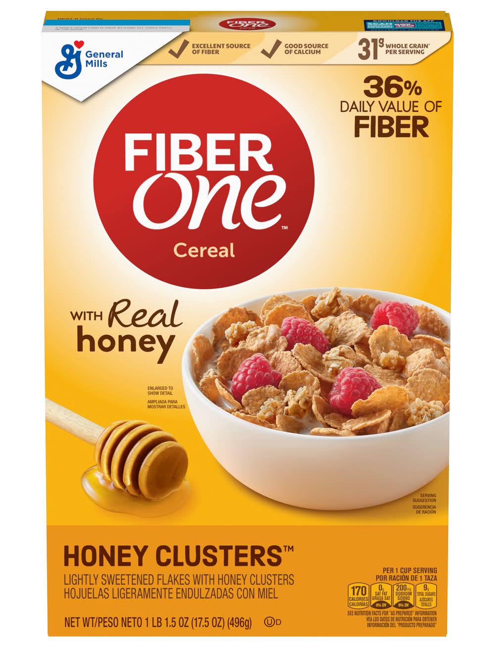 FiberOne Honey Clusters