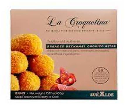 La Croquetina Breaded Bechamel Chorizo Bites 12 ct