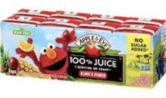 Apple & Eve 100% Juice Elmo’s Punch 8-4.23 oz