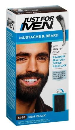 Just for Men Moustache & Beard Real Black M-55