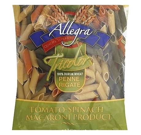 Allegra Tri-Color Penne Rigate