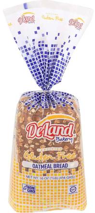 DeLand Gluten Free Oatmeal Bread 16 oz