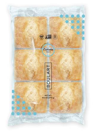 Boulart Ciabatta Dinner Rolls 9.54 oz