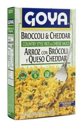Goya Arroz Con Queso y Broccoli 7 oz