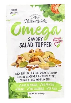 Nature's Omega Savory Salad Topper 3.5 oz