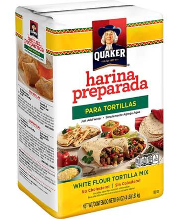 Quaker White Flour Tortilla Mix 64 oz