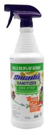 Sacató Sanitizer & Disinfectant for Food Contact 32 oz