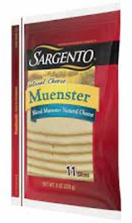 Sargento Muenster Cheese Slices