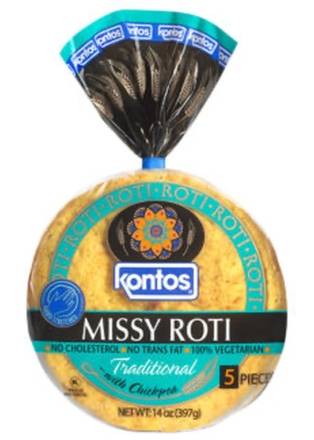 Kontos Missy Roti Flatbread 14 oz