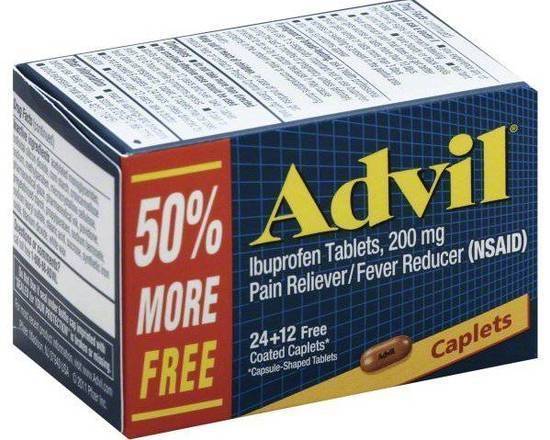Advil Ibuprofen Tablets 36 ct