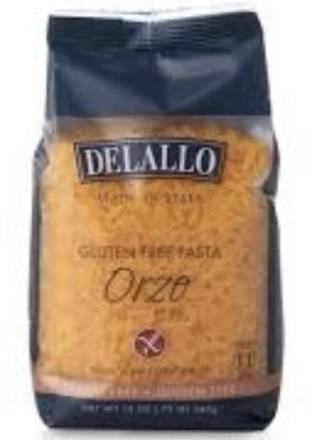 DeLallo Gluten Free Corn & Rice Pasta Orzo 12 oz