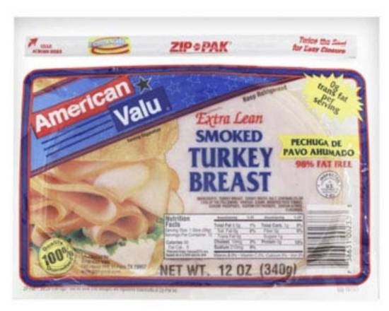 American Valu Smoked Turkey Breast 12 oz