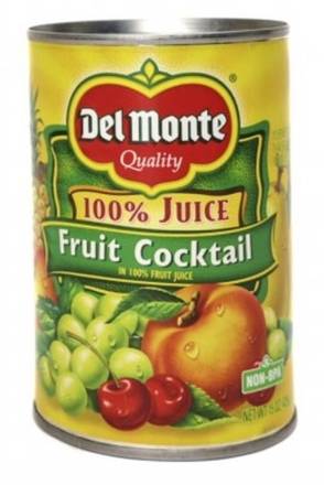 Del Monte Fruit Cocktail in 100% Juice 15 oz