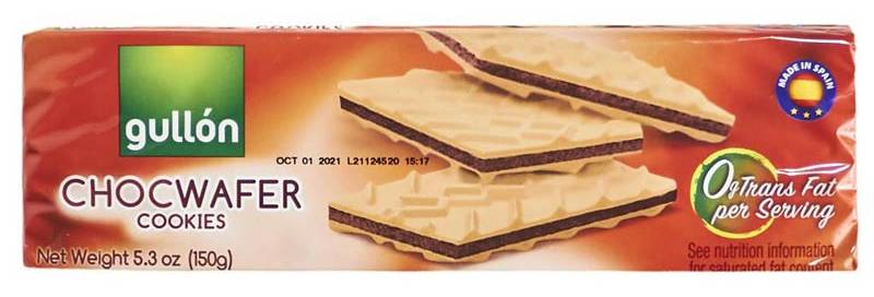 Gullón Chocolate Wafer Cookies 5.3 oz