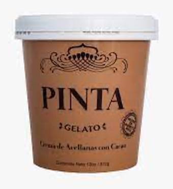 Gelato Pinta Crema de Avellanas con Cacao 1 pt