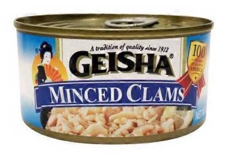 Geisha Minced Clams 6.5 oz