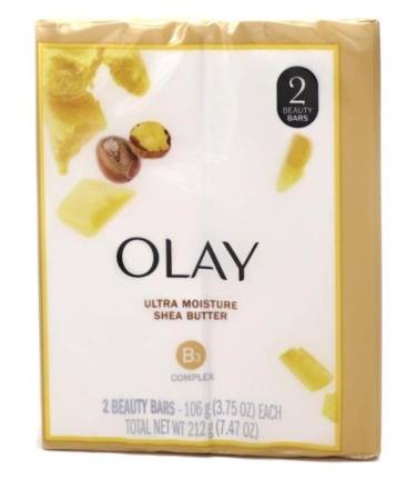 Olay Ultra Moisture Shea Butter Beauty Bars 2-3.75 oz