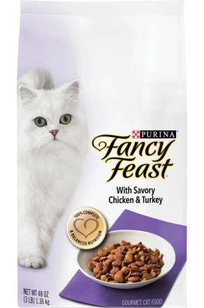 Fancy Feast Savory Chicken Dry Cat Food 3 lbs