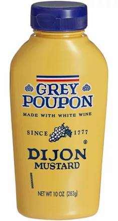 Grey Poupon Dijon Mustard Squeeze Bottle 10 oz