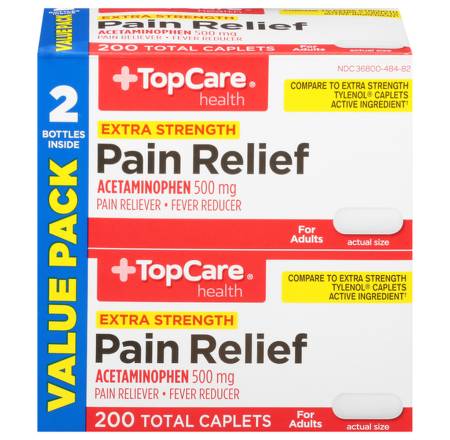 TopCare Health Extra Strength Pain Relief 200 Caplets