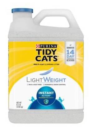 Purina Tidy Cats Lightweight Clumping Instant Action 8.5 lbs