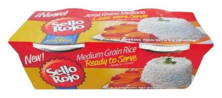 Sello Rojo Medium Grain Rice Ready-to-Serve 2-4.4 oz
