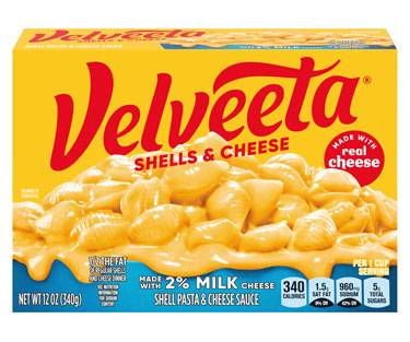 Velveeta Shells & Cheese 2% Milk 12 oz