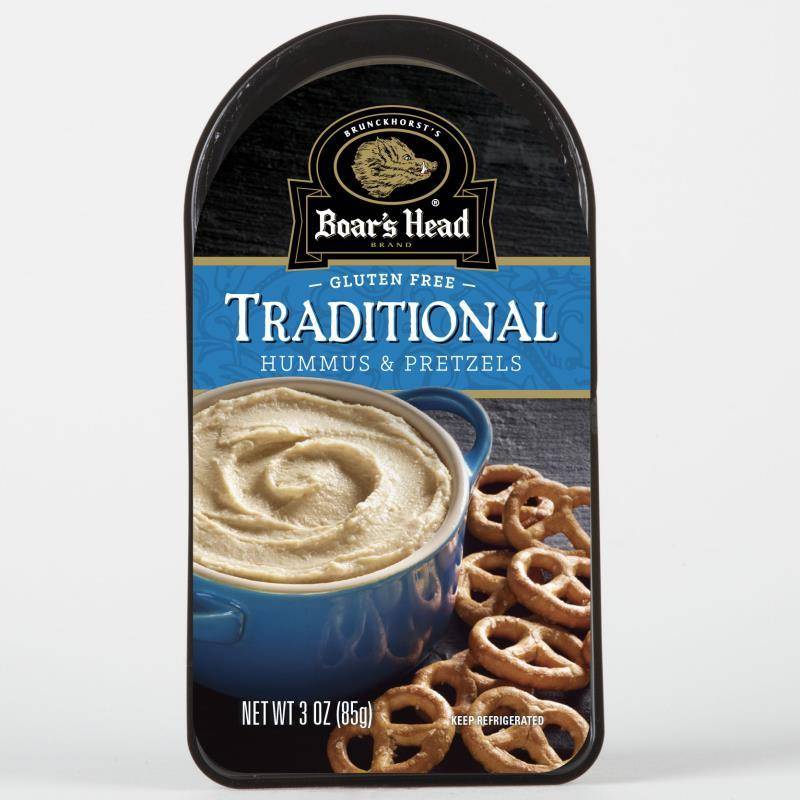 Boar's Head Traditional Hummus & Pretzels 3 oz