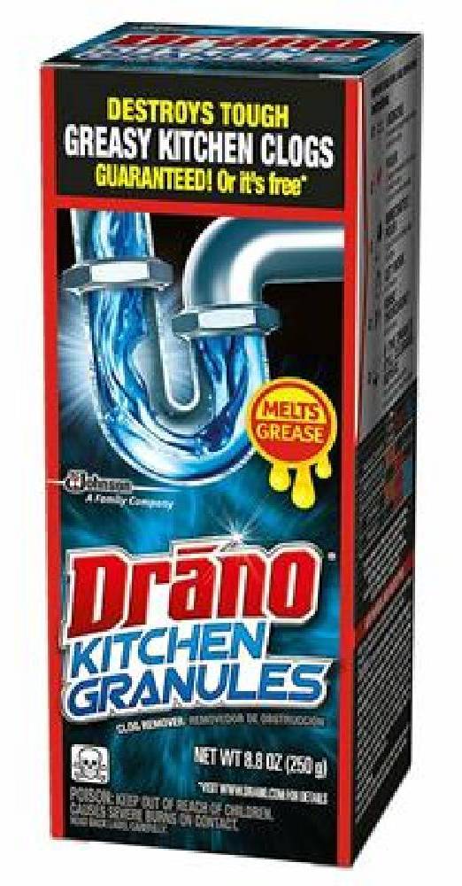Drano Kitchen Granules 8.8 oz
