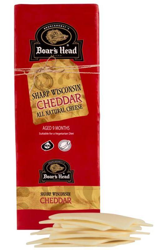 Boar's Head Sharp Wisconsin Cheddar STO 8 oz