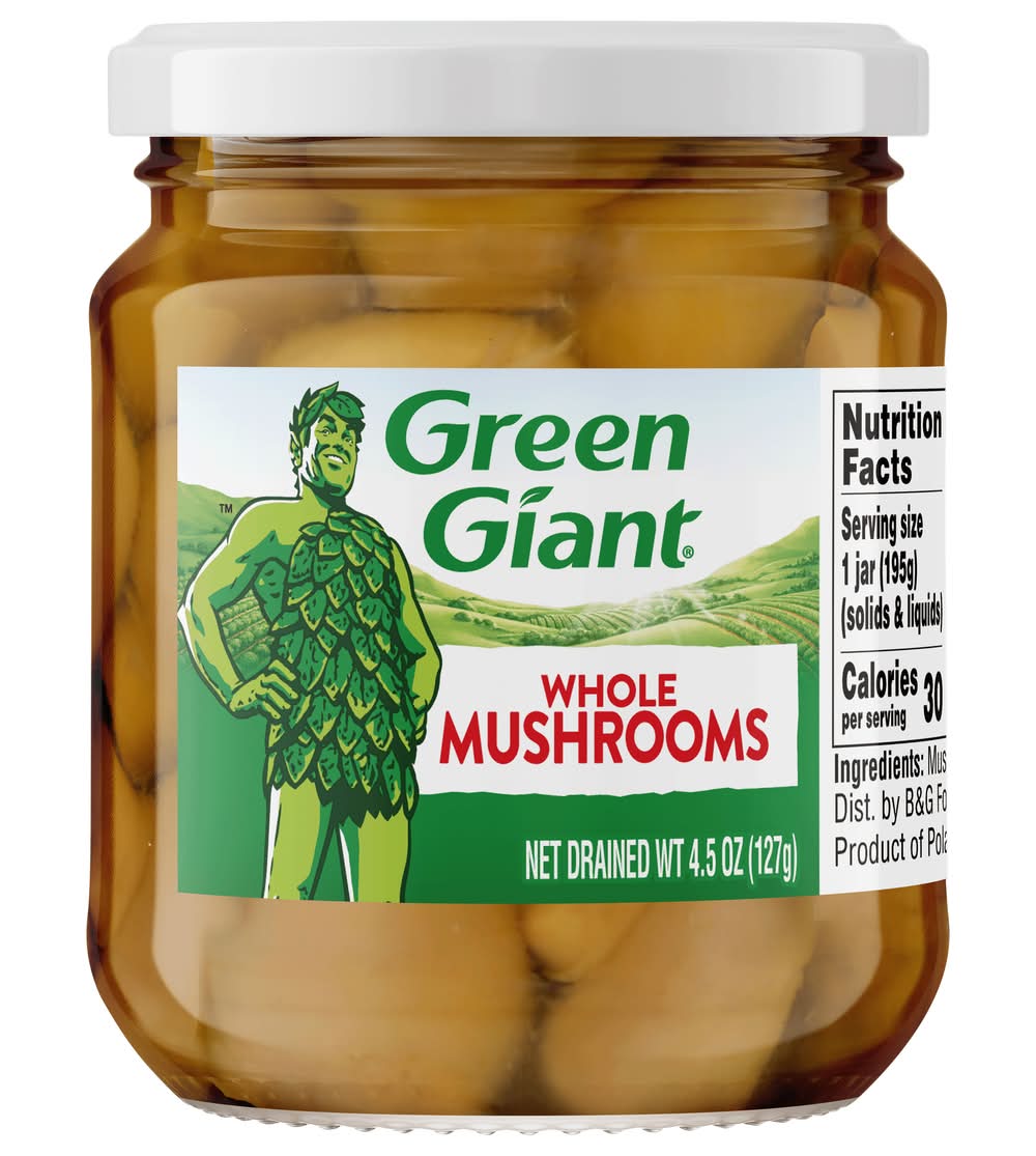 Green Giant Whole Mushrooms 4.5 oz