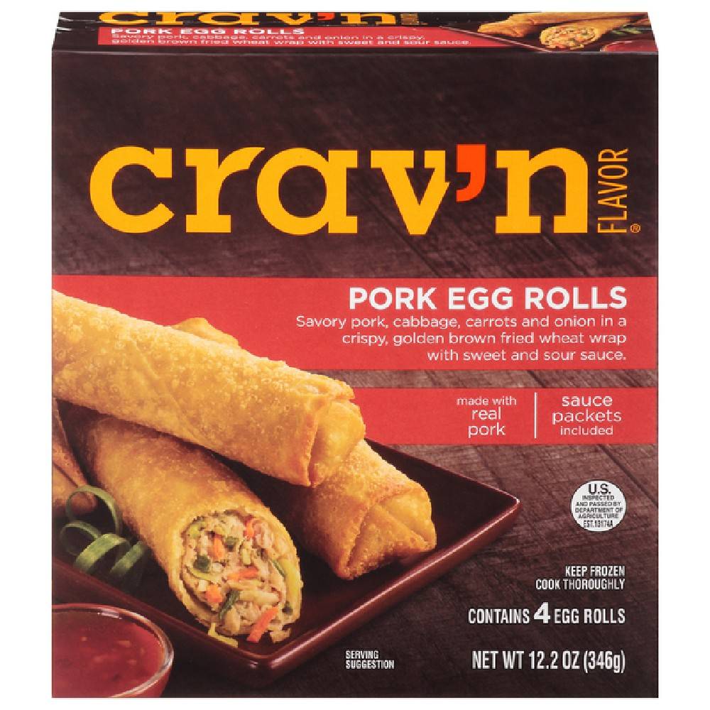 Crav'n Pork Egg Roll
