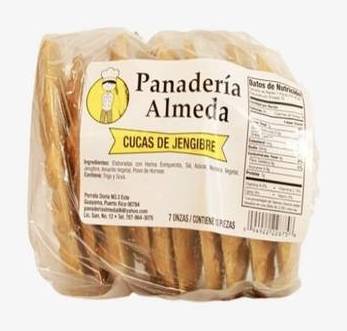 Panaderia Almeda Cucas de Jengibre 7 oz