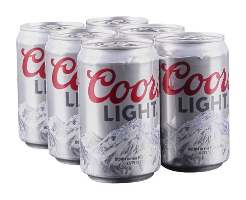 Coors Light 6-8 oz